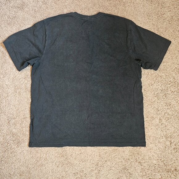 Carhartt Shirt Mens XL Black Pocket Relaxed Fit Loose Original Crewneck Read - Picture 2 of 12